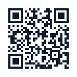 Splash page QR-kód minta
